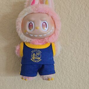 Labubu Clothes - Golden State Warriors Outfit *Labubu Not Included*